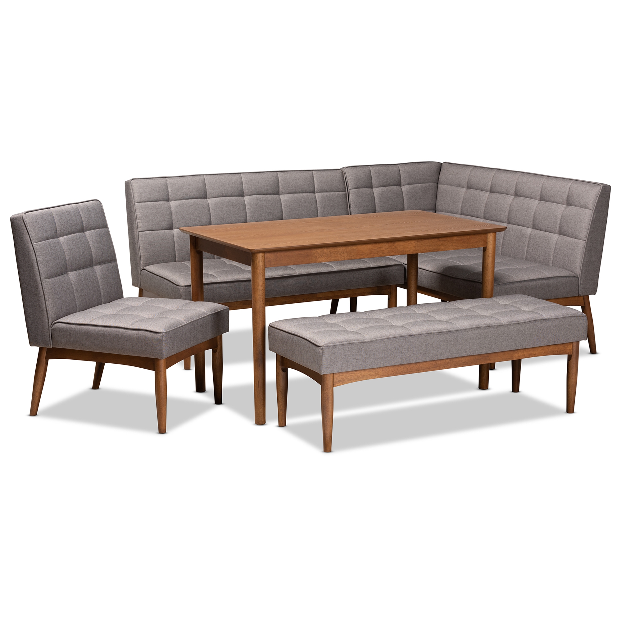 upholstered nook dining set