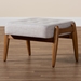 Baxton Studio Jeanine Japandi Greyish Beige Fabric and Walnut Brown Finished Wood Ottoman Footstool - BSOBBT5455-Greyish Beige/Walnut-Stool