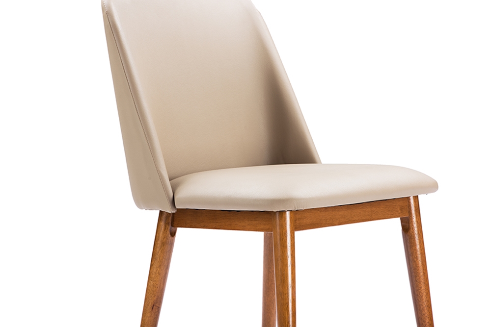 beige leather dining room chairs