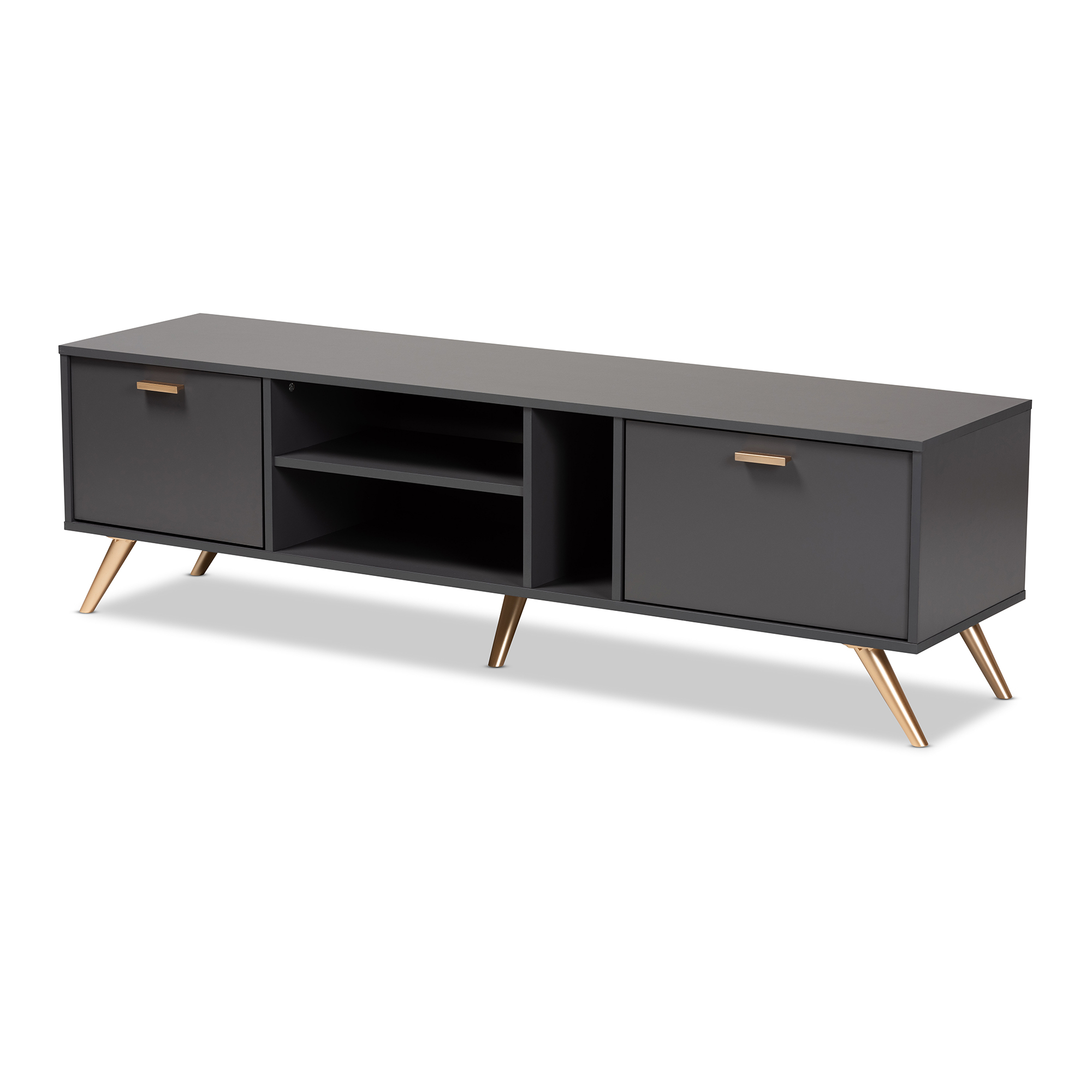 TV Cabinet Urban Chic Large Reclaimed Wood TV Stand IRF09C by Baumhaus