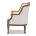 Baxton Studio Charlemagne Traditional French Accent Chair-Oak - BSOASS292Mi CG4