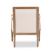 Baxton Studio Chavanon Wood & Light Beige Linen Traditional French Accent Chair - BSOASS500Mi CG4