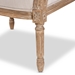 Baxton Studio Chavanon Wood & Light Beige Linen Traditional French Accent Chair - BSOASS500Mi CG4