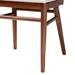 bali & pari Denver Modern Bohemian Walnut Brown Finished Acacia Wood and Seagrass Dining Chair - BSODenver-Wood/Banana Leaf-DC