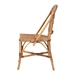 bali & pari Neola Modern Bohemian Natural Rattan Dining Chair - BSO12737-Rattan-DC