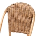 bali & pari Neola Modern Bohemian Natural Rattan Dining Chair - BSO12737-Rattan-DC