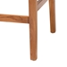 bali & pari Prita Bohemian Paper Loom and Natural Mahogany Wood 2-Piece Bar Stool Set - BSOBC-02-Parekesit-Wood/Brown-BS