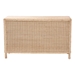 bali & pari Lanica Japandi Sun-Bleached Braided Rattan 6-Drawer Dresser - BSOBraided Sun Bleached Ivory-Wood/Rattan-6DW-Dresser