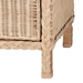 bali & pari Lanica Japandi Sun-Bleached Braided Rattan 6-Drawer Dresser - BSOBraided Sun Bleached Ivory-Wood/Rattan-6DW-Dresser