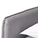 Baxton Studio Finch Modern Light Grey Velvet Fabric Full Size Daybed with Trundle - BSOCF9382-A-Light Grey-Daybed-F/T