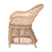 bali & pari Casilda Bohemian Natural Braided Rattan Arm Chair - BSORCN 012-Natural Rattan-AC