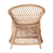 bali & pari Casilda Bohemian Natural Braided Rattan Arm Chair - BSORCN 012-Natural Rattan-AC