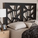 Baxton Studio Accorsa Modern Dark Brown Finished Wood Queen Size Headboard - BSORH2005-Dark Brown-Queen-Headboard