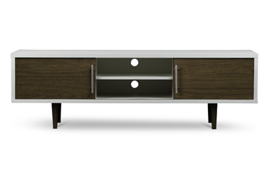 Baxton Studio Gemini Wood Contemporary TV Stand Affordable modern furniture in Chicago,Gemini Wood Contemporary TV Stand, Living Room Furniture Chicago